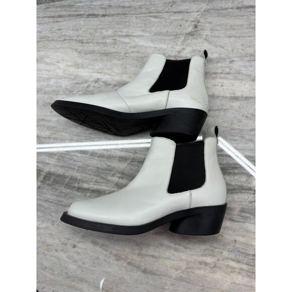 Camper white chelsea bootie womens 40 US 10 - Picture 9 of 11